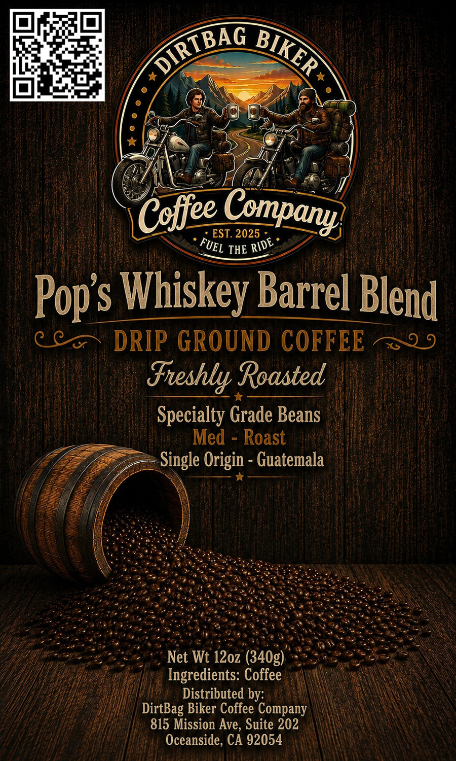Pop's Whiskey Barrel Blend