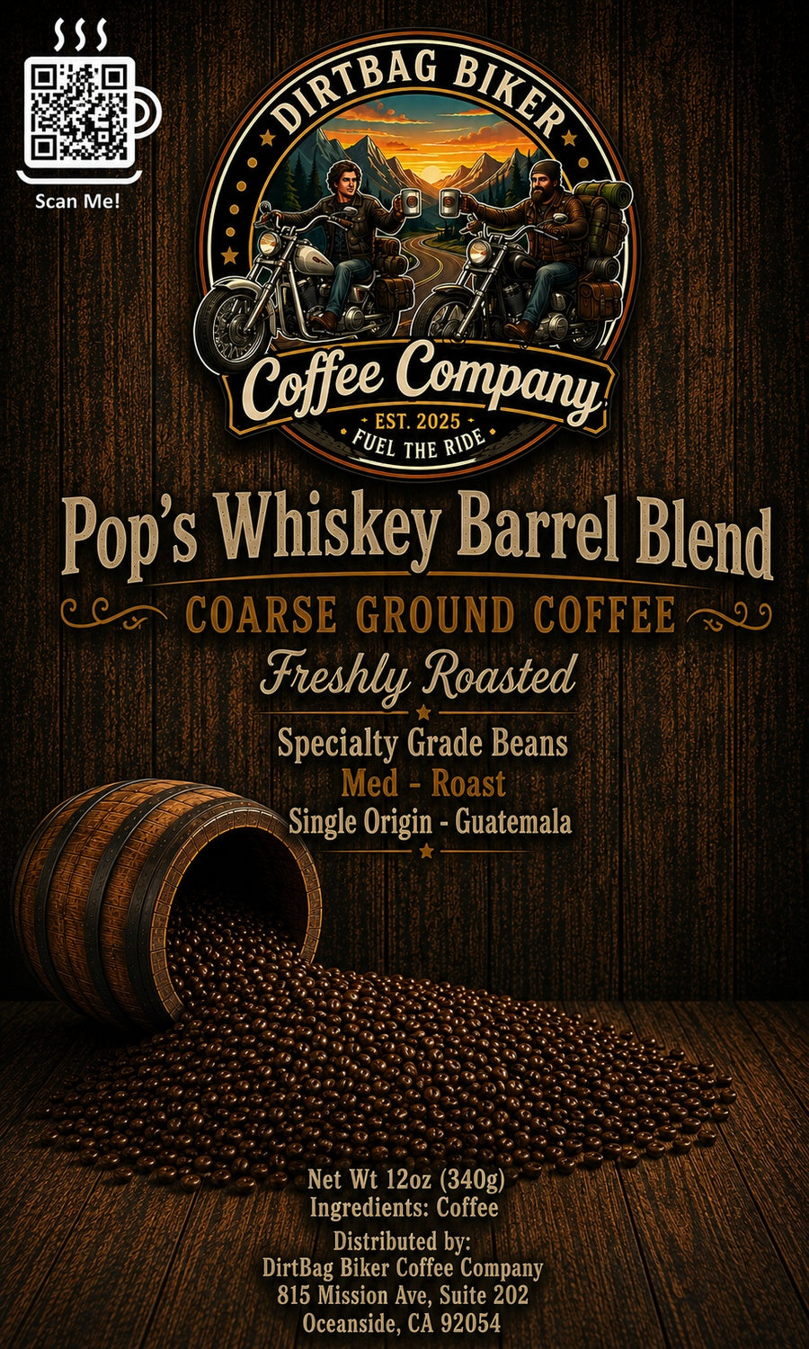 Pop's Whiskey Barrel Blend