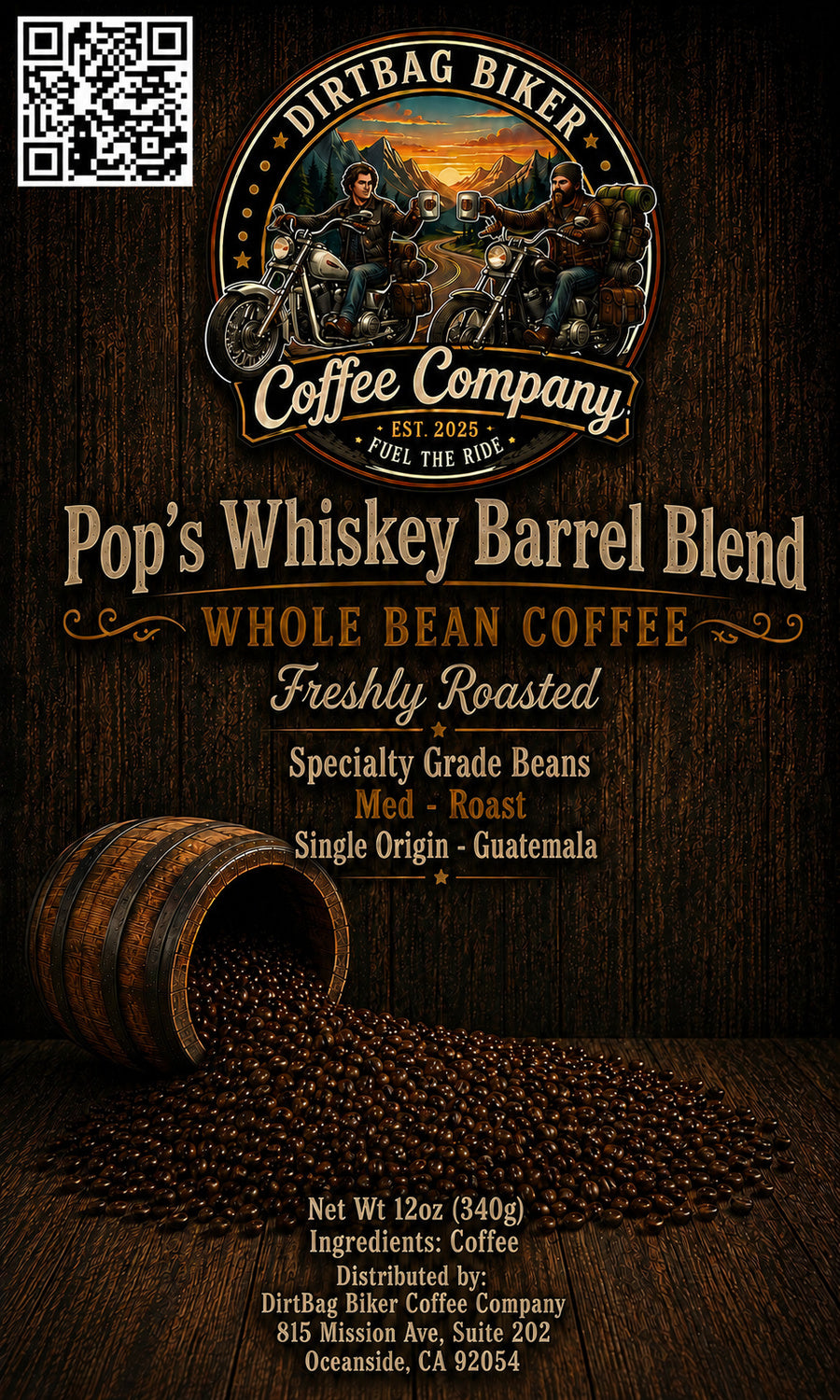 Pop's Whiskey Barrel Blend