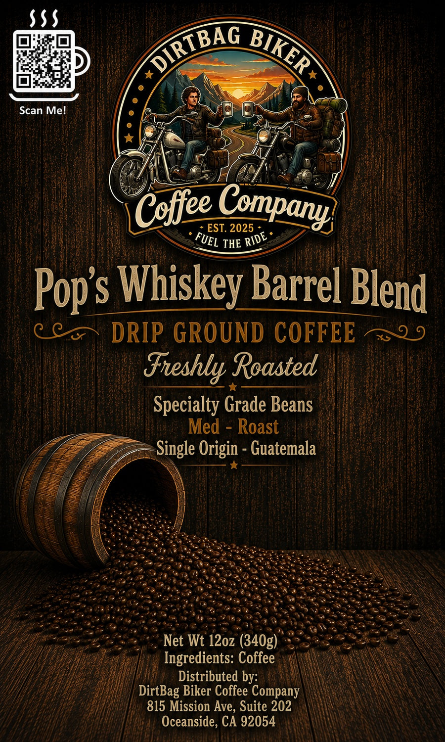 Pop's Whiskey Barrel Blend