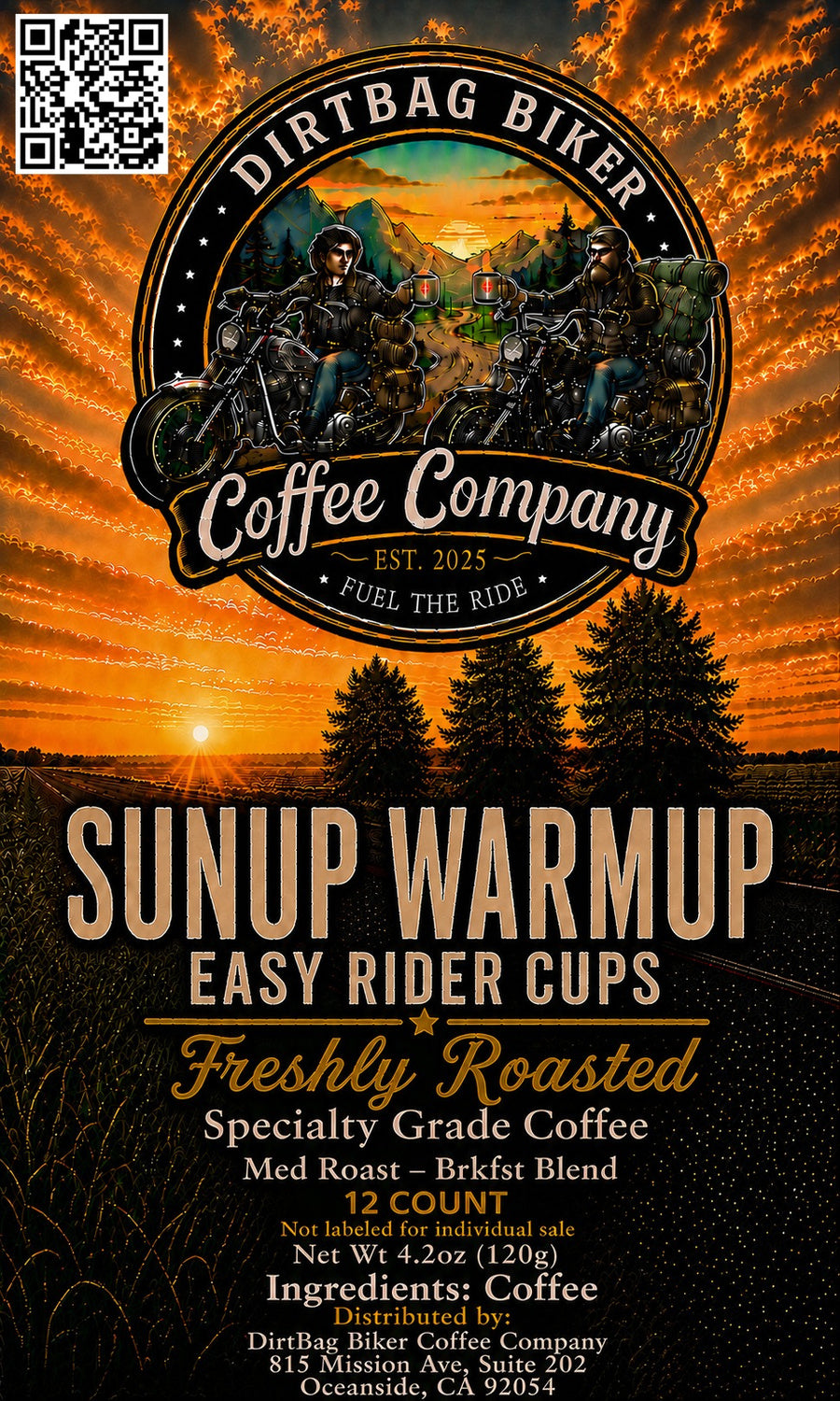 Sunup Warmup Easy Rider Cups