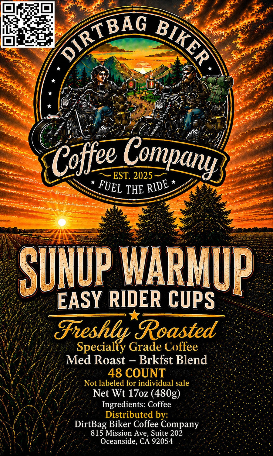 Sunup Warmup Easy Rider Cups