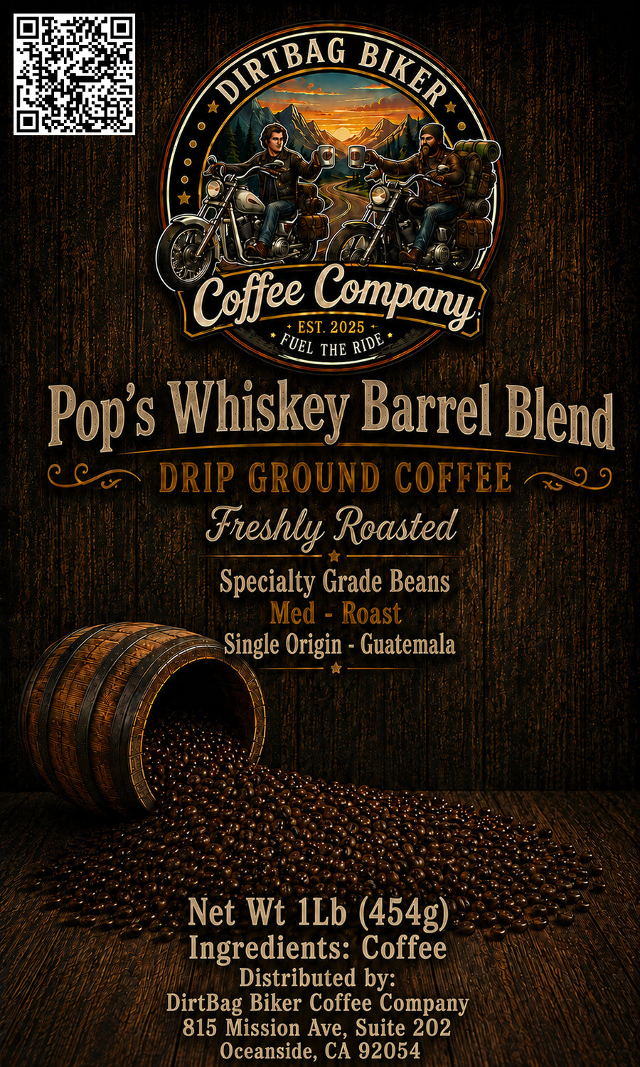 Pop's Whiskey Barrel Blend
