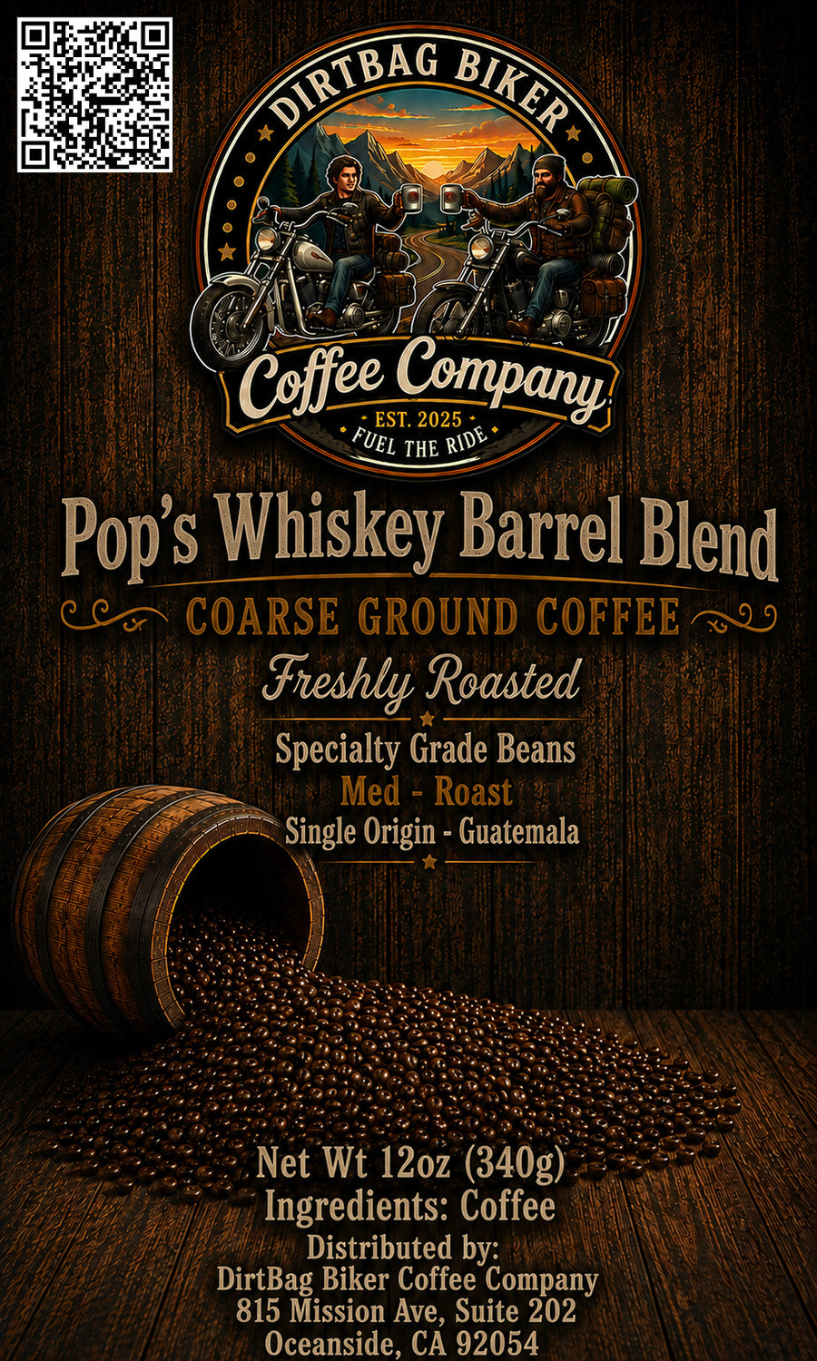 Pop's Whiskey Barrel Blend