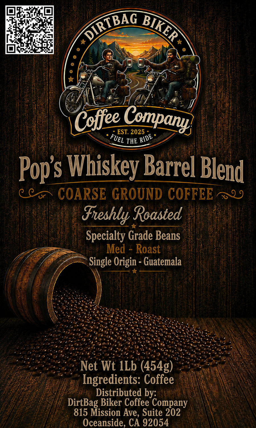 Pop's Whiskey Barrel Blend